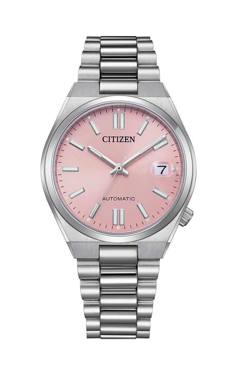 Citizen Tsuyosa NJ0200-50Z Automatic Pink Dial Stainless Steel Sapphire - Image 4