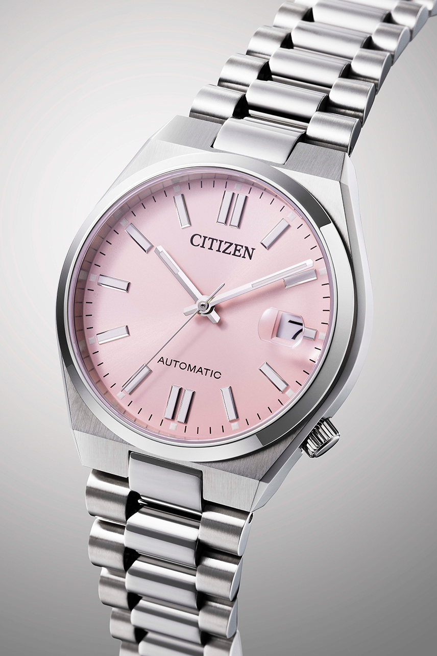 Citizen Tsuyosa NJ0200-50Z Automatic Pink Dial Stainless Steel Sapphire - Image 2
