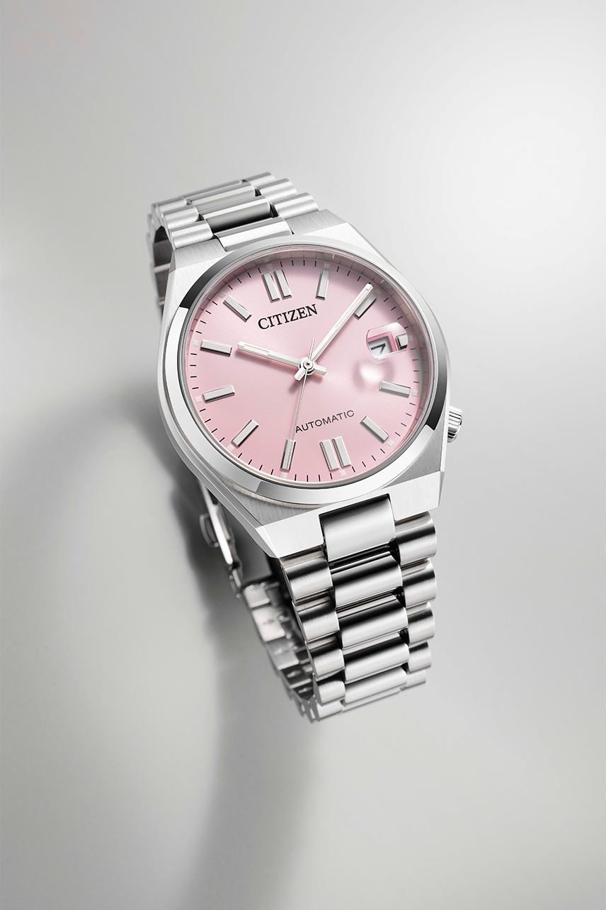 Citizen Tsuyosa NJ0200-50Z Automatic Pink Dial Stainless Steel Sapphire - Image 3