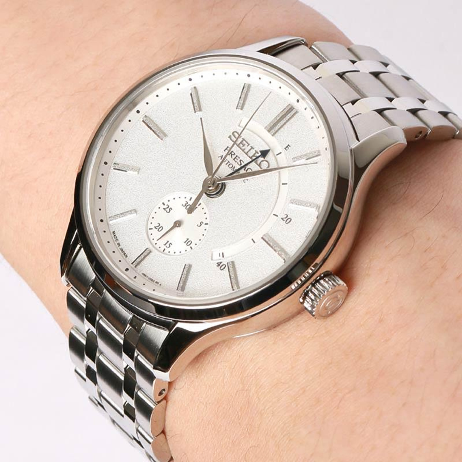 Seiko Presage SSA395J1 Zen Garden White Dial Automatic Japan Made Discontinued - Image 5