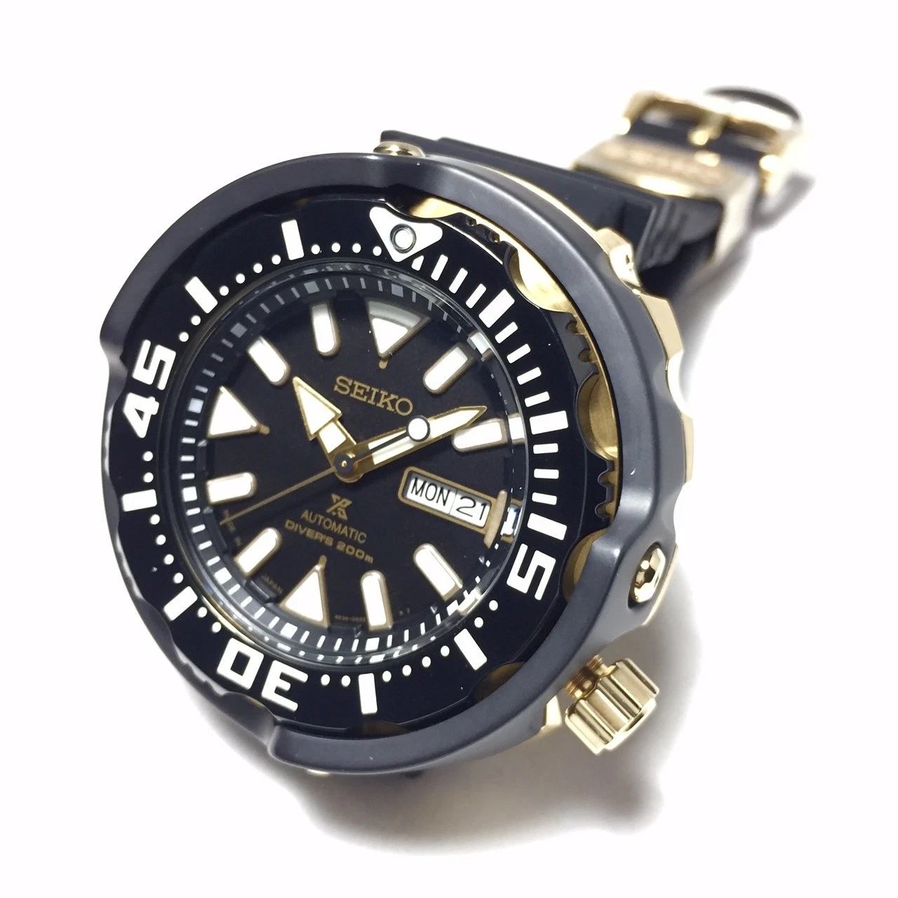 Seiko Prospex SRPA82J1 Automatic Japan Made Black Power Reserve 200M Discontinued - Image 3