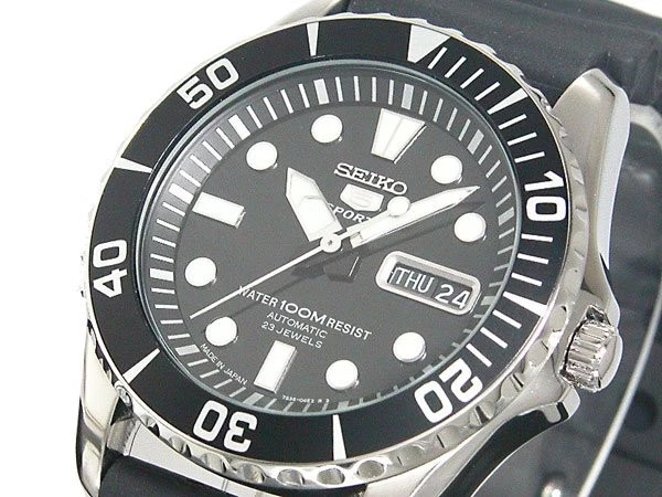 Seiko 5 Sport Automatic SNZF17 SNZF17J2 Japan Made Resin Automatic Discontinued - Image 2