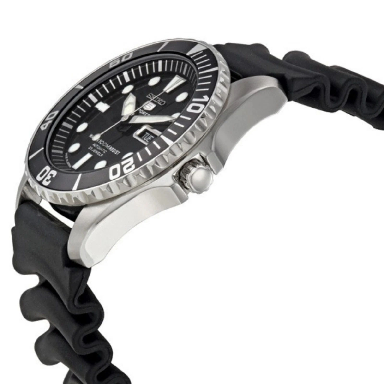 Seiko 5 Sport Automatic SNZF17 SNZF17J2 Japan Made Resin Automatic Discontinued - Image 3