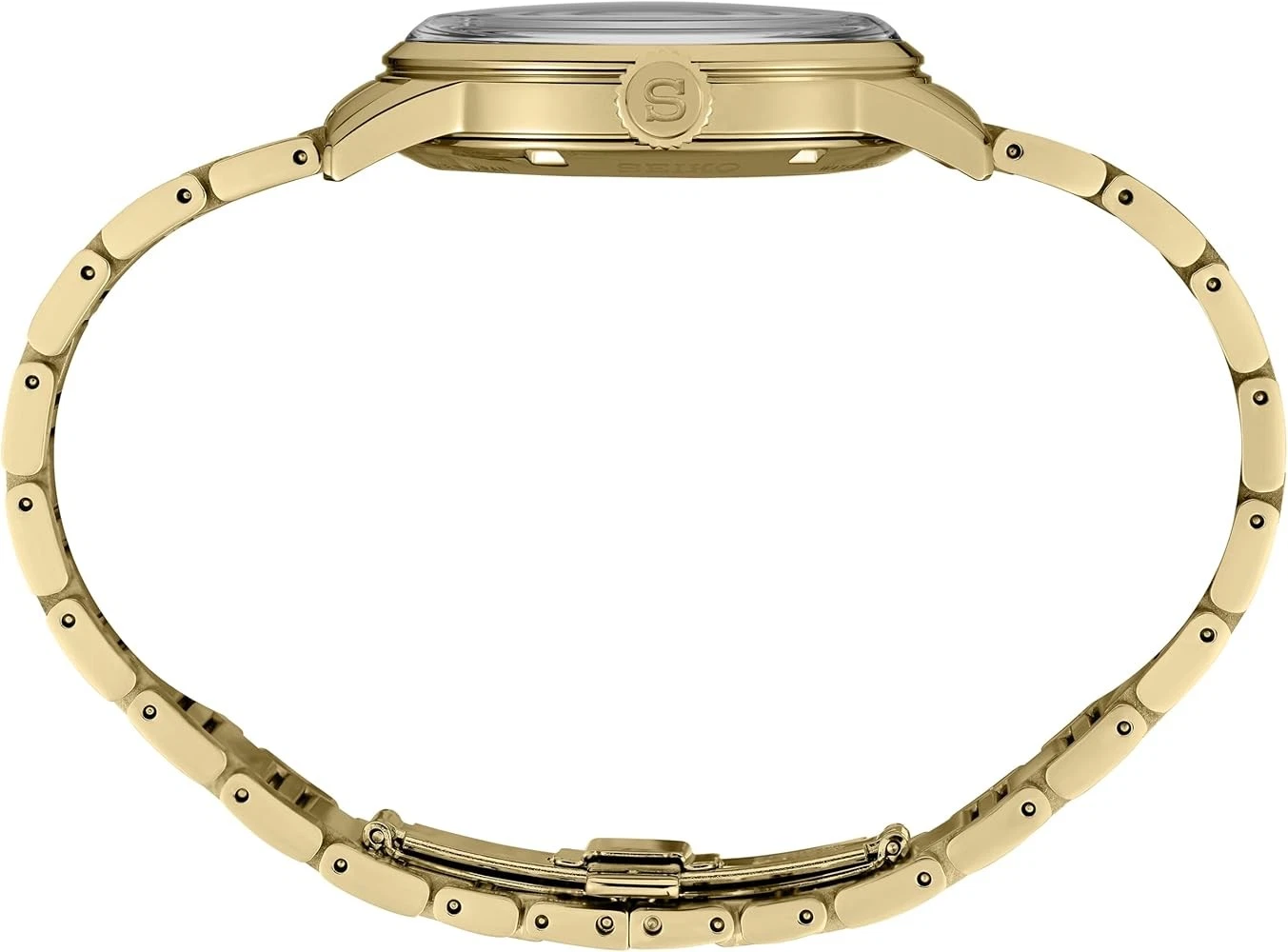 Seiko Presage SRPK46J1 Automatic Cocktail Time Gold-Tone Made in Japan - Image 5