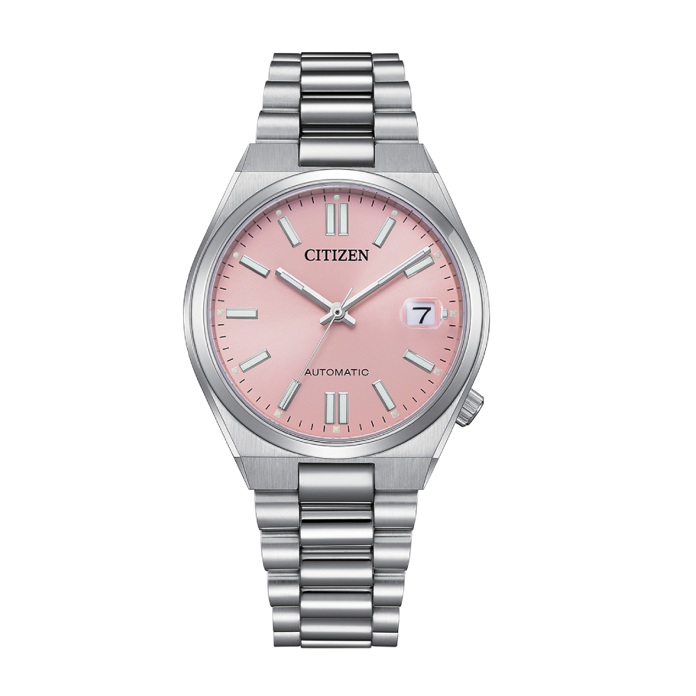 Citizen Tsuyosa NJ0200-50Z Automatic Pink Dial Stainless Steel Sapphire