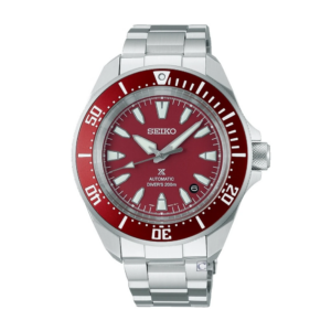 Seiko Prospex SRPL11K1 Red Dial Automatic Diver 200M Stainless Steel