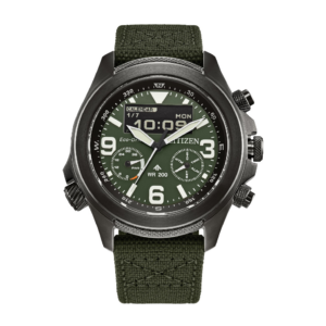Citizen Promaster JV1005-02W Eco-Drive Combination 200M Polyester Sapphire